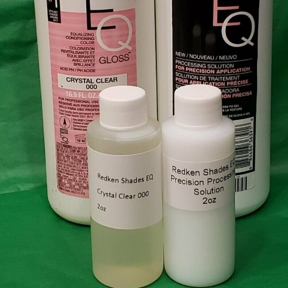Redken Crystal Clear Color Gloss  and Processing Solution. 2 oz Application Size - Picture 2 of 3